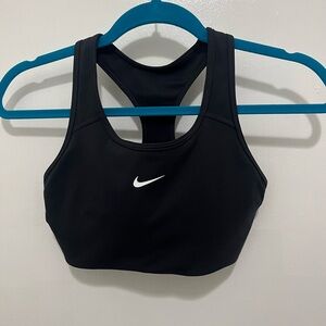 Nike Women's Black Racerback Sports Bra
